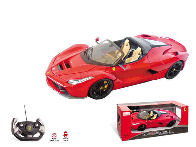 R/C Ferrari La Ferrari 1:24 Color Rojo Mondo Motors 63278 