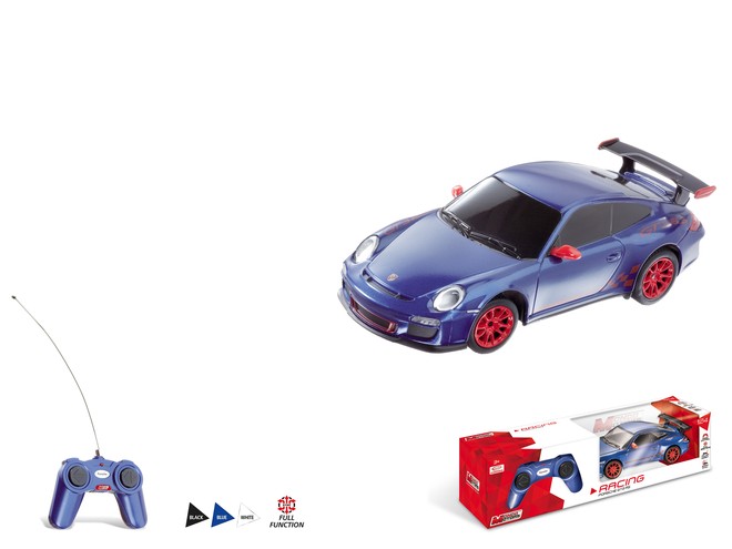 Auto Giocattolo per Bambini 63530 Modello in Scala 1: 14 fino a 10 km/h di Velocità PORSCHE 911 GT3 CUP Mondo Motors