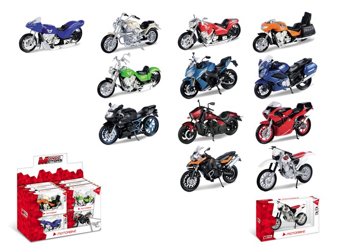 55001 - 1:18 MOTORBIKE COLLECTION
